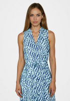 Maxi dress with graphic print