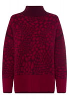 Pullover mit zweifarbigem Jacquard