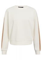Sweatshirt with contrasting stripes