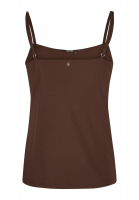Top in flowing crêpe jersey