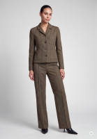 Blazer aus Multicolor-Jersey