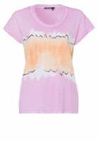 T-Shirt mit Colour-Blocking-Streifen