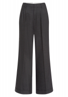 Flanellhose mit Bundfalten