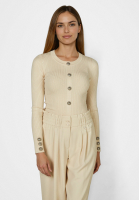 Pullover mit Knopfleiste