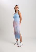 Dress with gradient print